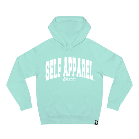 Mint Arched Logo Hoodie