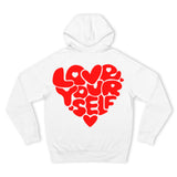 White and Red Love Yourself Sweatsuit