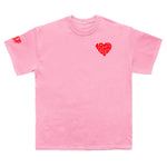 Pink and Red Love Yourself Tee