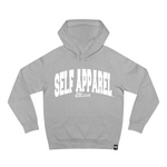 Heather Grey Arched Logo Hoodie