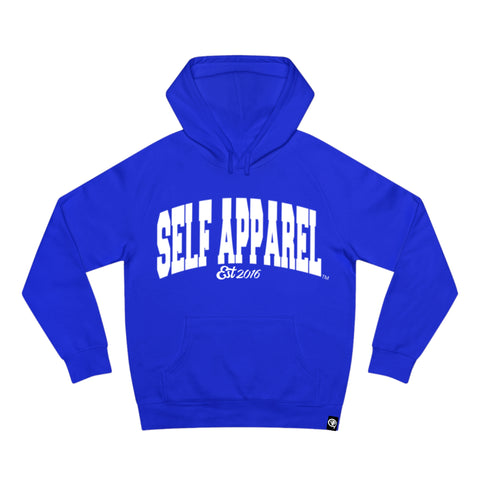 Royal Blue Arched Logo Hoodie